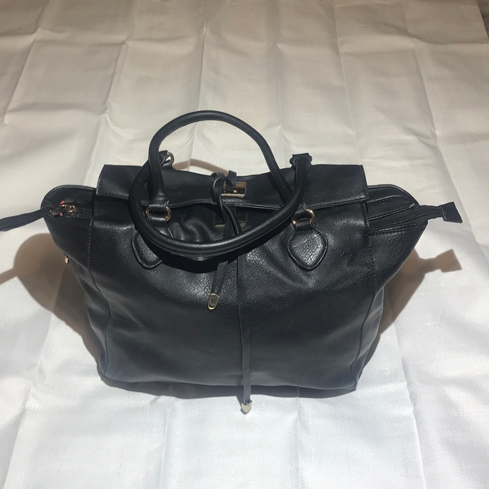 Urban Expressions Leather Satchel Bag